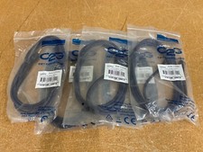 Lot of 5 Brand New C2G 40602 6' 3.5mm STEREO AUDIO Cable Male to Male