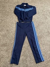 Vintage Wilson Tennis Tracksuit VTG Small Jacket Large Pants Athleisure Set