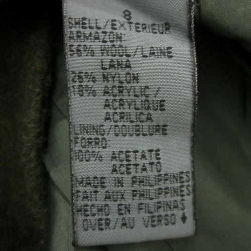 De Colección Lizwear Liz Claiborne Mujer S Verde Lana Hervida Chaqueta Tryolean Cárdigan - Imagen 7 de 12