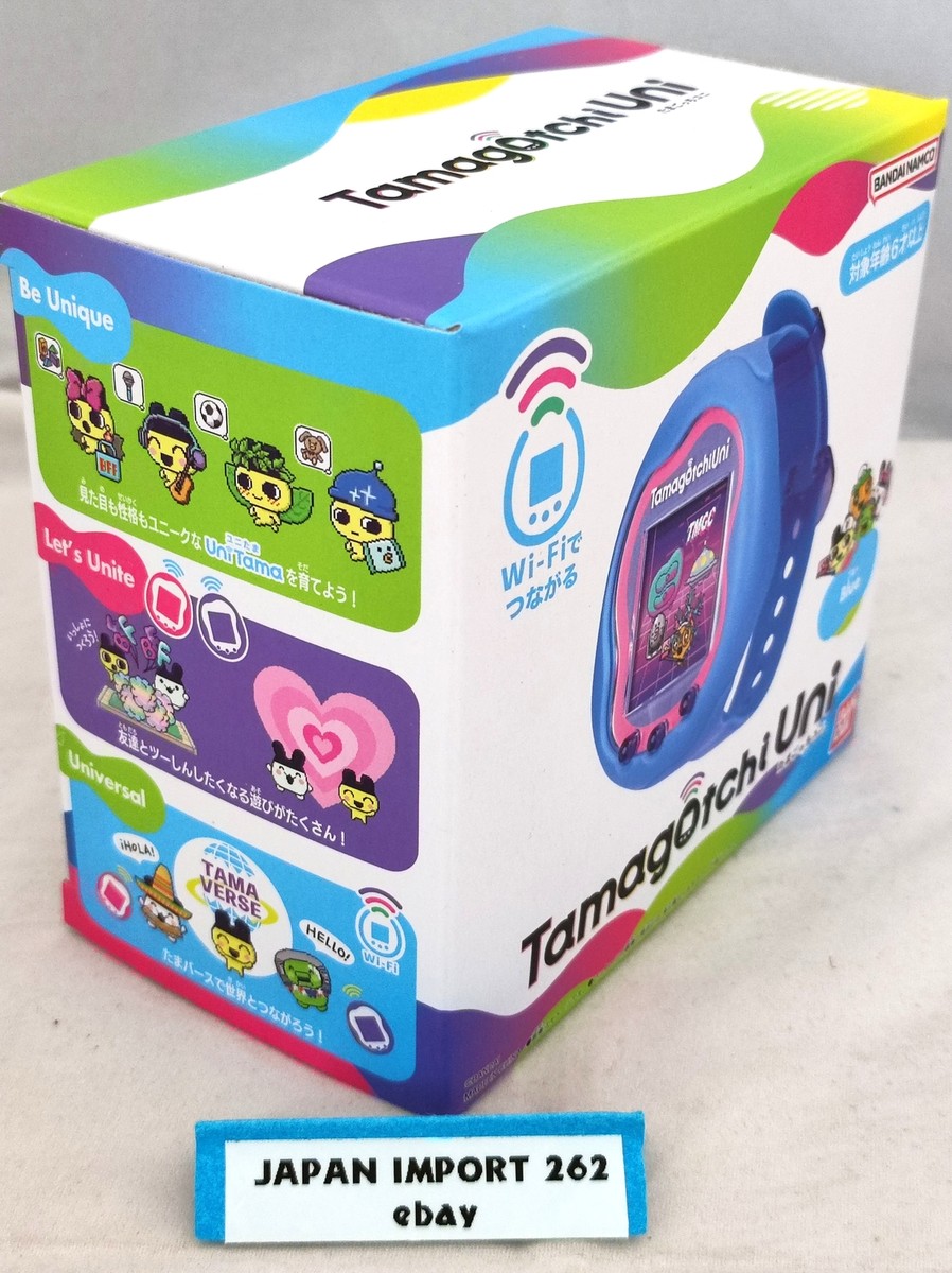 Tamagotchi Uni Blue Wifi Tamaverse Handheld Game Battery