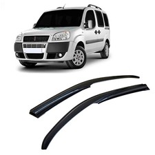 Windabweiser Regenabweiser Für Fiat Doblo I 2000 - 2012 Externe Passform
