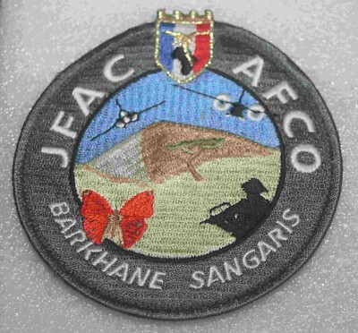 Frankreich Aufnäher/ Badges JFAC AFCO Barkhane Sangaris