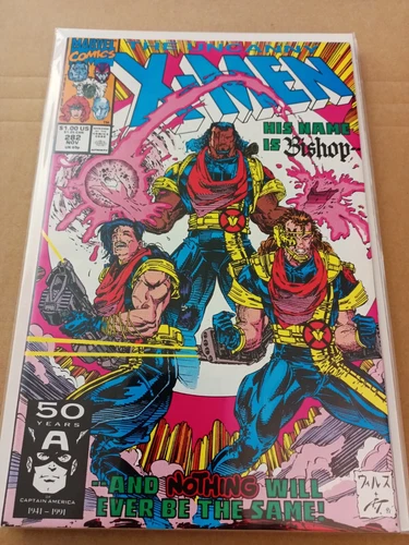 Uncanny X-MEN #282 (1991) Comic Lot! 1st cover & cameo appearance Bishop VF/NM!!