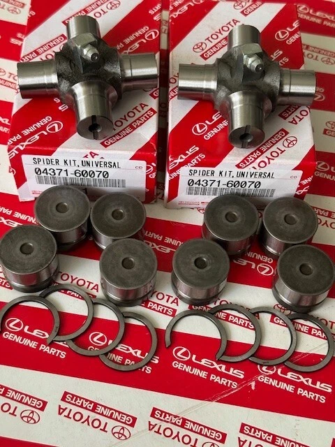 GENUINE TOYOTA LEXUS SPIDER KIT UNIVERSAL Joint SET of 2 04371-60070 - Image 2 of 4