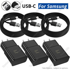 Fast Charger Power Adapter USB C Type C Phone Charge Cable For Samsung Android
