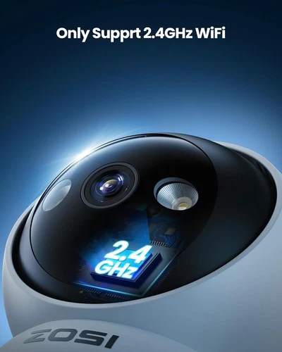 ZOSI 2MP+2MP Motion Tracking Night Vision WiFi Security Camera Home Baby Monitor - Picture 6 of 9