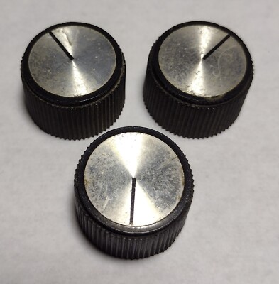 3 - VINTAGE Kustom Kasino Concert SS Multi-Purpose Amp Knobs - USED OLD STOCK