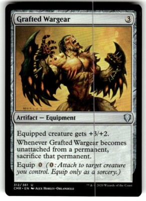 Grafted Wargear Commander Legends Regular MTG NM