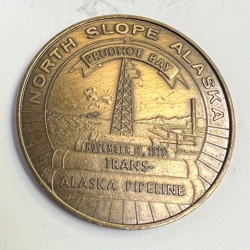 1973 TransAlaska Pipeline Prudhoe Bay to Valdez, North Slope Alaska