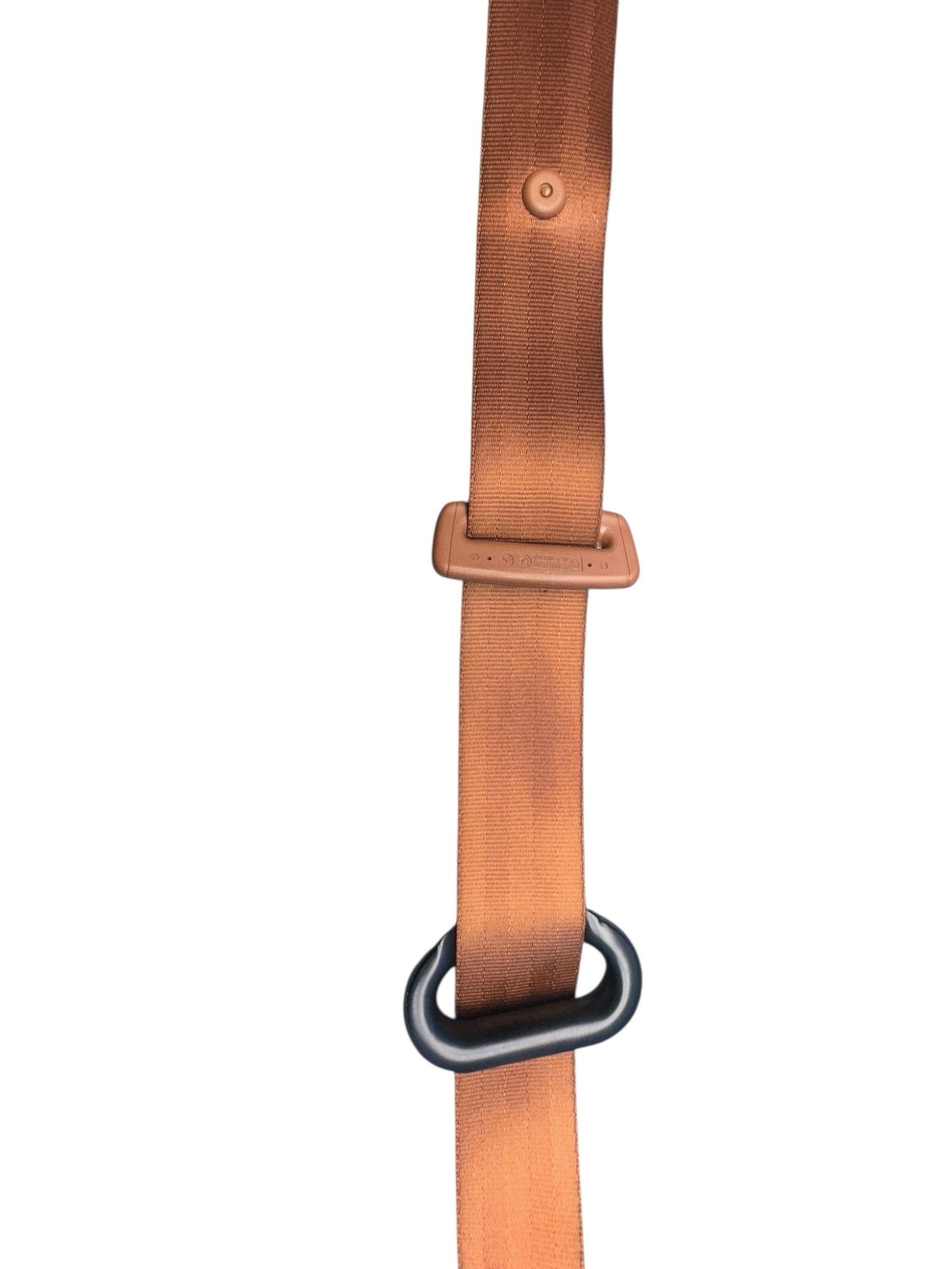 2006-2012 BENTLEY CONTINENTAL REAR LEFT SEAT BELT RETRACTOR |SADDLE (99) *STAIN*