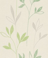 Rasch Tapete Selection 735413 Creme Grau GrüN Stylisch Floral Vliestapete Vlies
