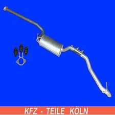 FORD FOCUS / MAZDA 3 - 1.6D 1.8D Diesel Mittelschalldämpfer + Endrohr Auspuff