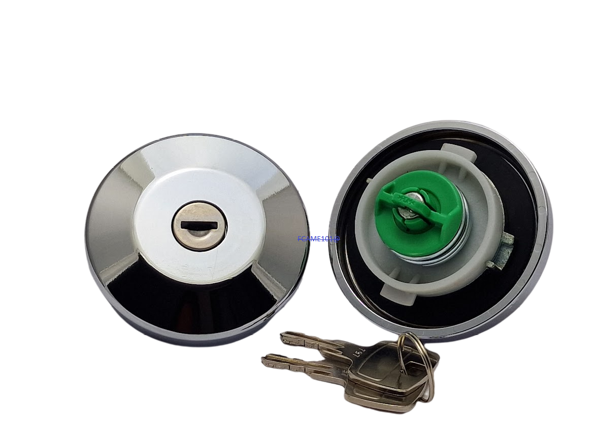 Ford Zephir MK2-3    Full Chrome Locking Petrol Cap ---1956-1966