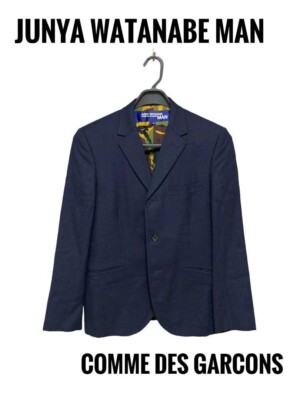 COMME des GARCONS Junya Watanabe Man Navy Jacket Size M | eBay