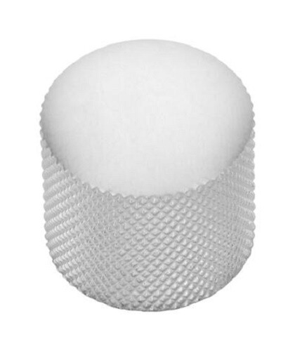 Купольная ручка потенциометра с разъемным валом FRAMUS (звездчатая вставка) - Матовый хром