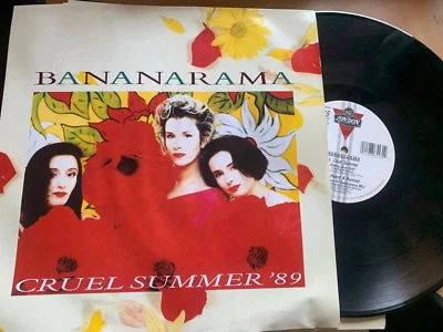 Bananarama – Cruel Summer '89 12" Vinyl 3 track Rumour & Venus 1989