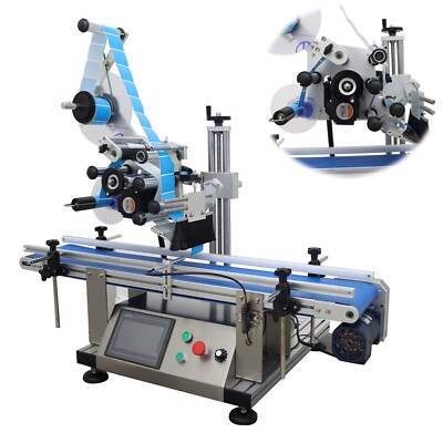 110V Automatic Plane Labeling Machine for Flat Surface Square Labeler 1 ...