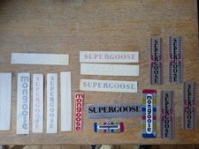 Mongoose Supergoose BMX Stickers Original Vintage  1980's  £8 each old school