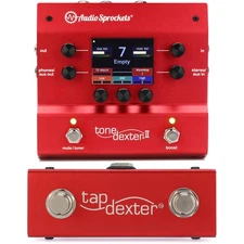 Audio Sprockets ToneDexter II Acoustic Instrument Preamp Pedal with TapDexter