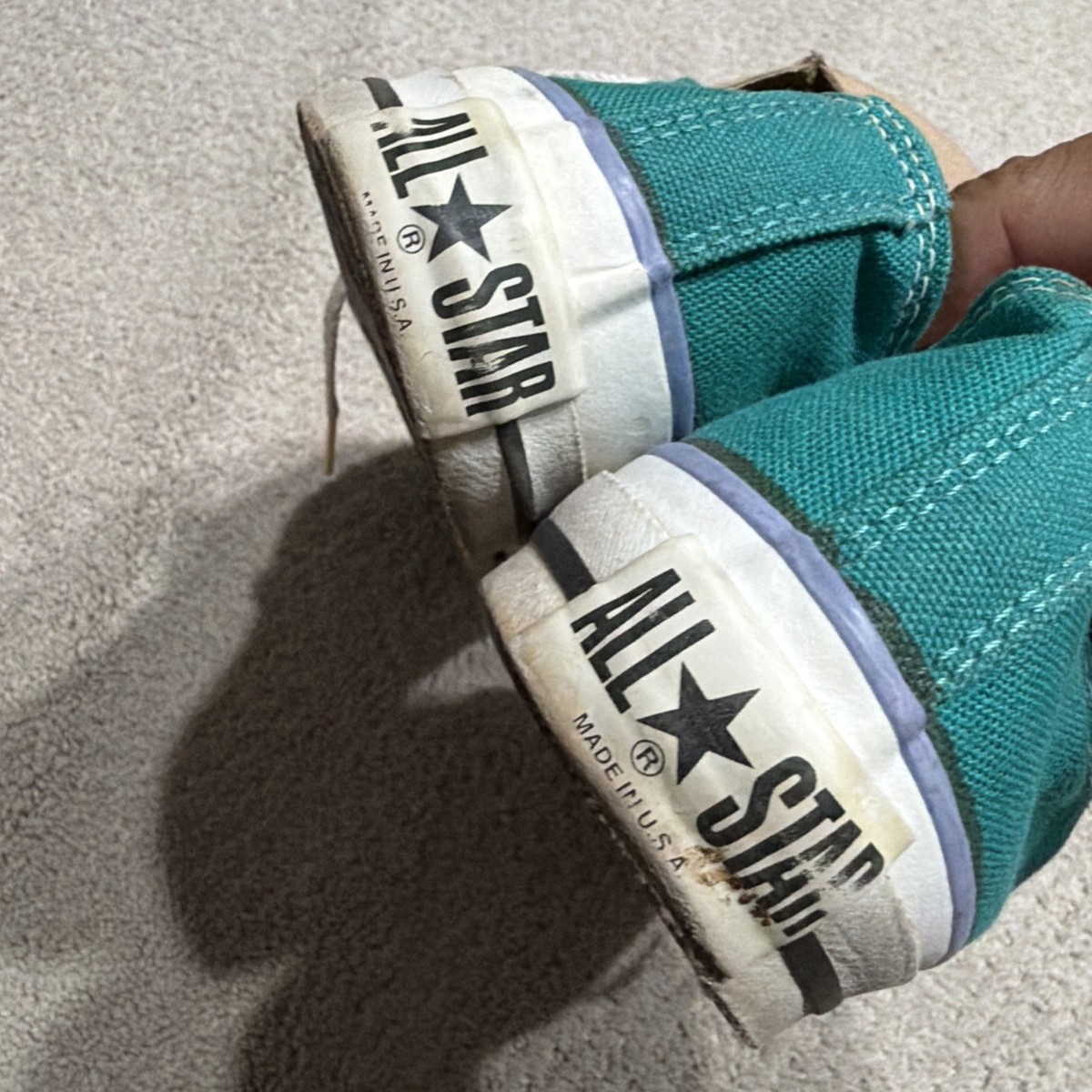 Vintage MADE IN USA Converse Chuck Taylor All Star MENS SZ 7 Low