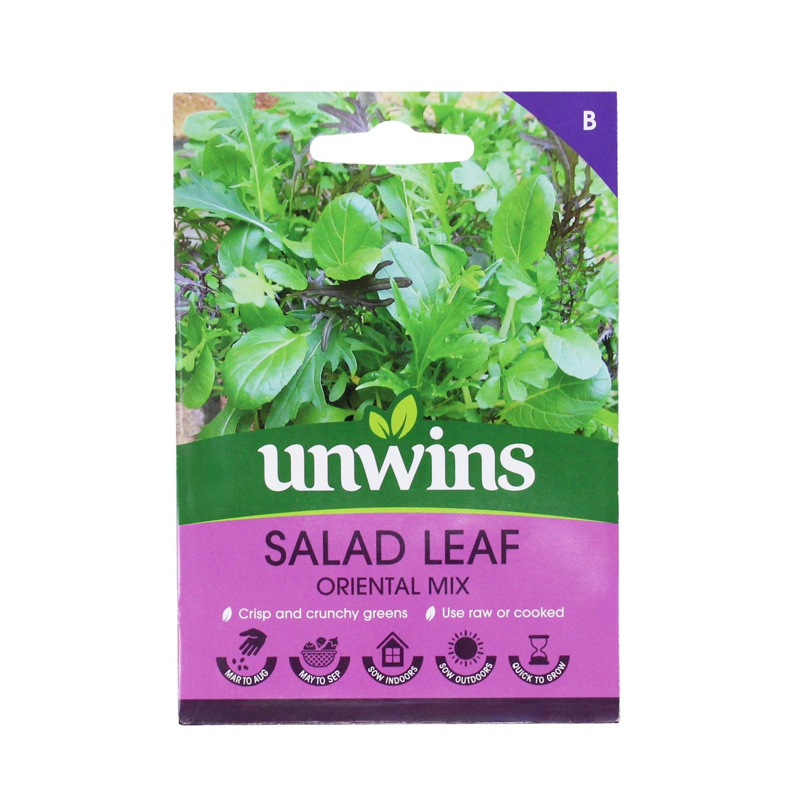 Unwins Grow Your Own At Home Tasty Vegetable - Spinach Trumpet F1
