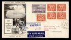 DR WHO 1951 CANADA FDC STAMP CENTENARY BLOCK EXPO TO SWITZERLAND M78114