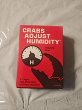 Crabs Adjust Humidity Volume 1 Card Game Pack New Open Box
