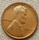 1926-S  Lincoln Wheat Cent - (F) Fine - Better Grade  ~ B587