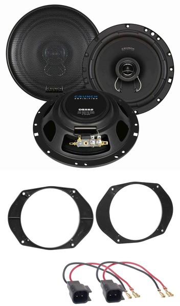 Crunch 2-Wege 16,5Cm 200Watt Lautsprecher FüR Ford Focus Ka FronttüR Heck Auto B-image
