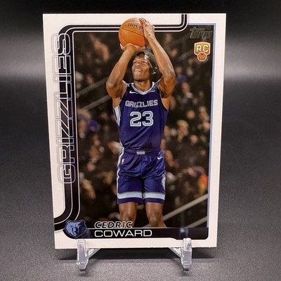 2025-26 Topps Cedric Coward RC Memphis Grizzlies Rookie #211 | eBay