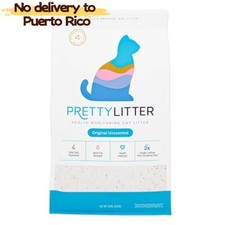 NEW-PrettyLitter Cat Litter - 8lb: Unscented, Odor Control, Lightweight, Silica