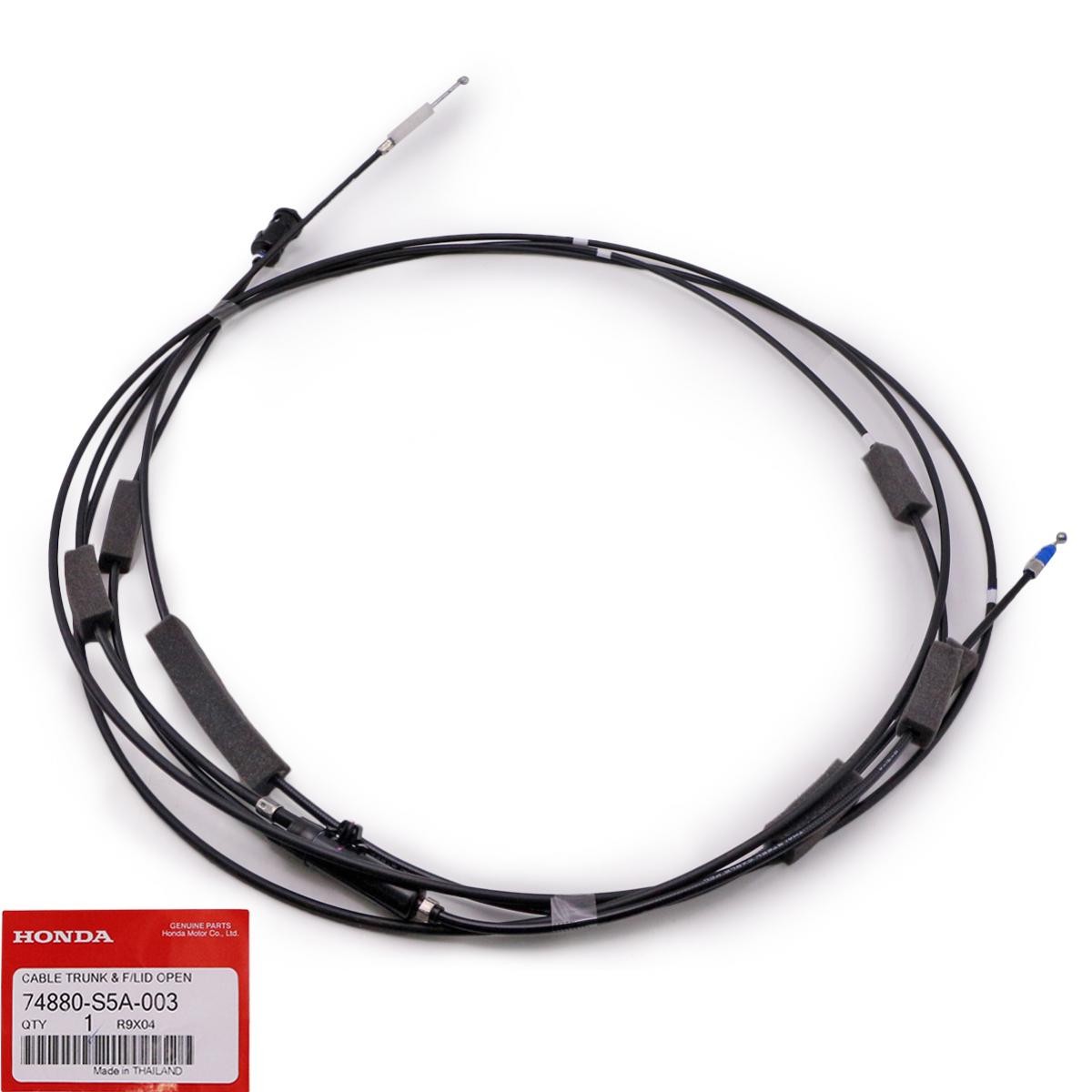 Lid Open Trunk Fuel Gas Door Release Cable For Honda Civic Sedan 2002 - 2005