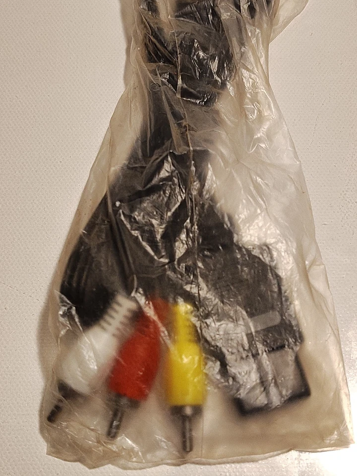 For Nintendo NES N64 AV Video Cable RCA Black Plug New Works - Image 2 of 4