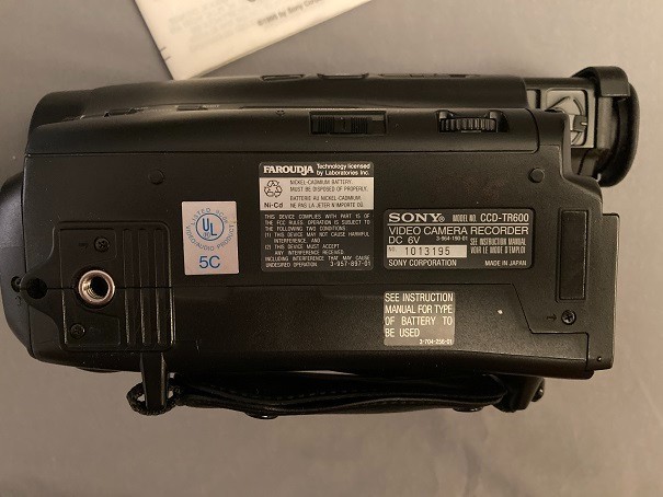 Sony CCD-TR600 Camcorder - Black for sale online | eBay