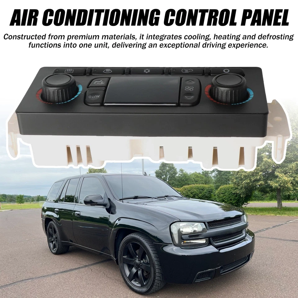Unidad de control de temperatura climática de aire acondicionado compatible con Cadillac Escalade Oldsmobile Bravada EE. UU. Foto 4 de 4