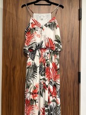 White House Black Market Floral Maxi Dress - Size 8 - Pre-owned - Excellent Cond
