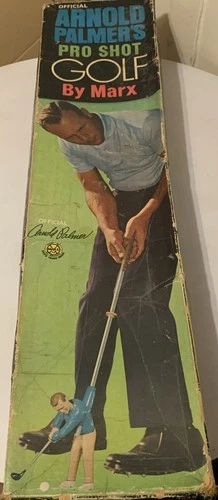 Vintage 1960s Arnold Palmer's Pro Shot Golf Game by Marx 100% Complete VGC