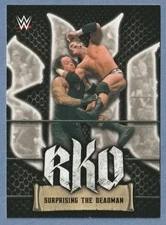 2021 WWE Topps RKO Outta Nowhere #RKO-1 Surprising the Deadman - Randy Orton