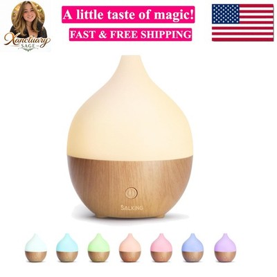 Essential Oil Diffuser, 100ml Small Aromatherapy Diffuser with Auto Shut-Off ...