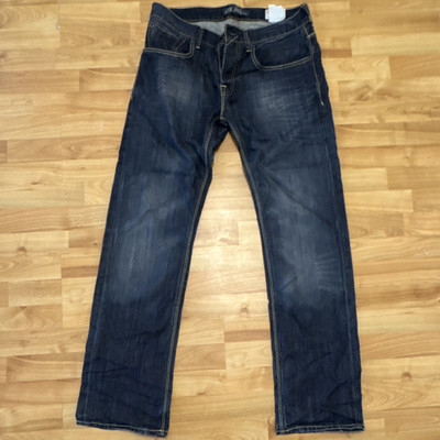LTB JNS Herren Jeans Blau dunkel Waschung Straight Low Rise W33/L34