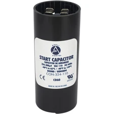 Appli Parts CON-324-110 Motor Start Capacitor 324-388 MFD uF, 110-125 VAC. Unive