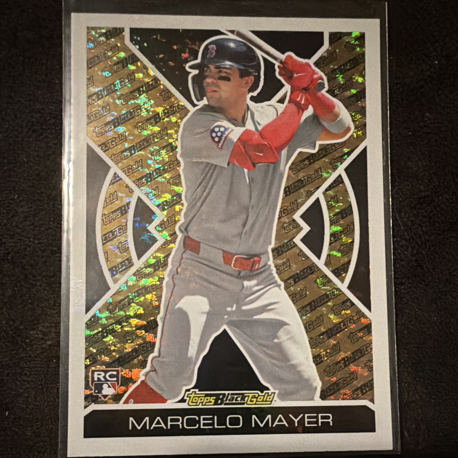 Topps 2025 Update Series Black Gold Marcelo Mayer #BG-13 Red Sox RC