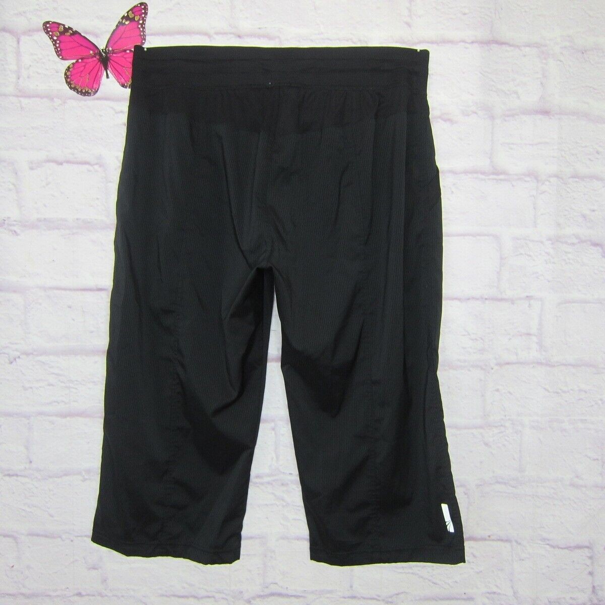 Marika Tek Black Lightweight Drawstring Cropped D… - image 4