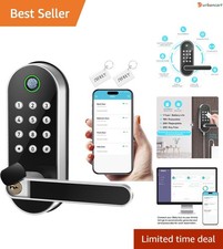 Smart Keyless Door Lock with App, Voice  Remote Control