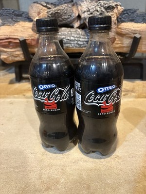 Coca-Cola Zero Sugar OREO 20 oz Coke bottle limited edition creations FULL