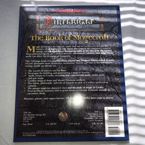 BIRTHRIGHT THE BOOK OF MAGECRAFT & THE BOOK OF PRIESTCRAFT LOT! Excellent Cond.! - Picture 6 of 18