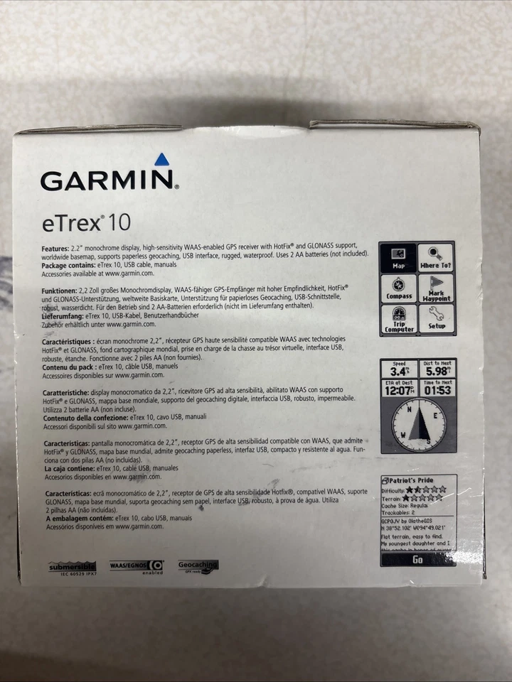 NEW Garmin eTrex 10 GPS - Image 3 of 4