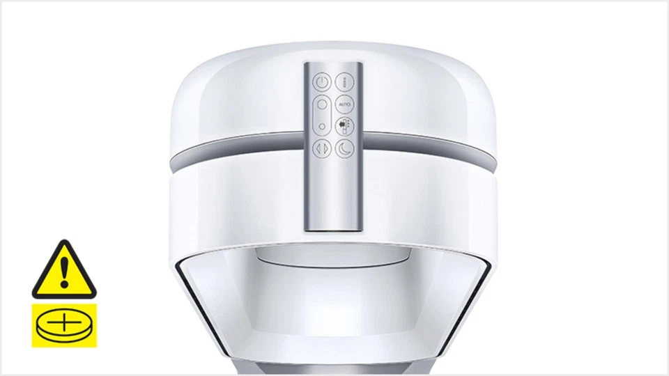 Dyson Hot+Cool™ Jet Focus fan heater (White/Silver) - image 3 of 4