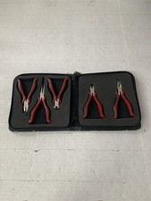Sears Craftsman Red Handle Professional Precision Mini Plier Set 5 Pcs 45665