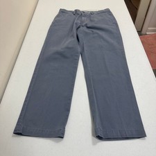 Polo Ralph Lauren Mens Classic Fit Chino Pants Slate Blue Cotton 32x30